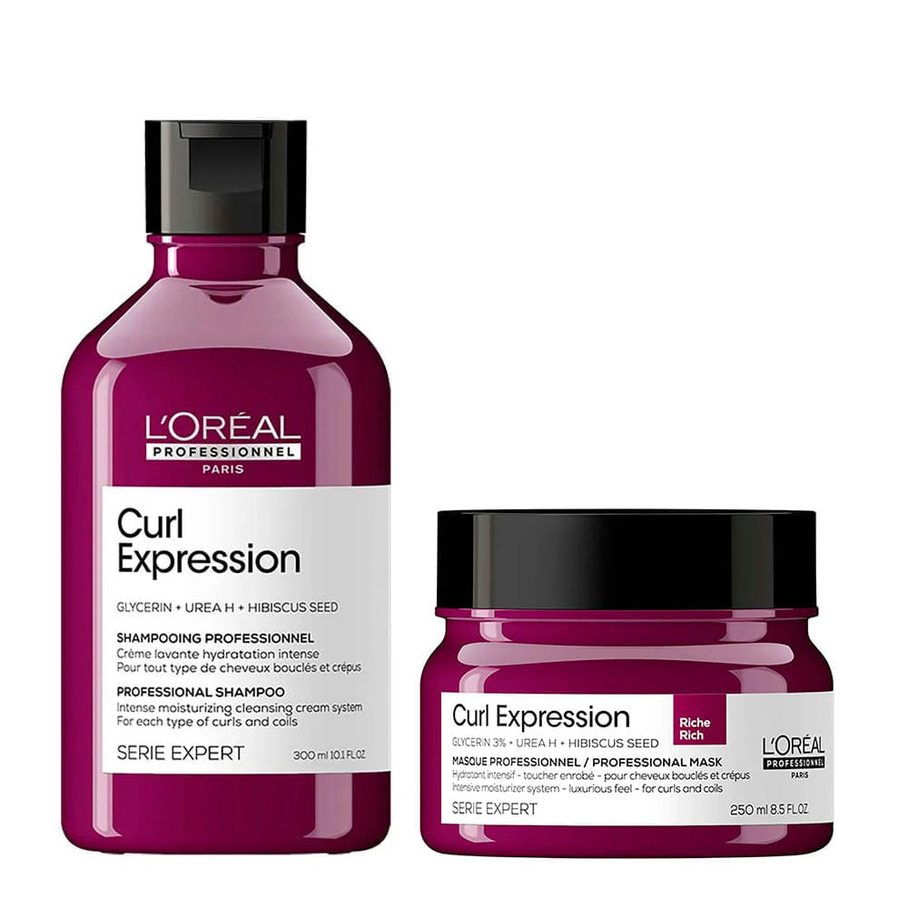 L’oréal Professionnel Curl Expression Serie Expert Kit – Shampoo + Máscara Rich Kit