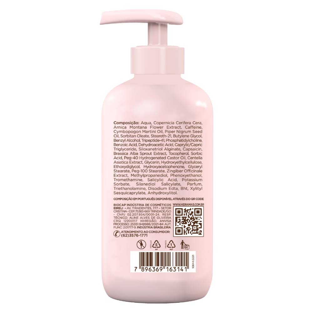 Creme de Drenagem Facial Hidramais Profissional 250ml