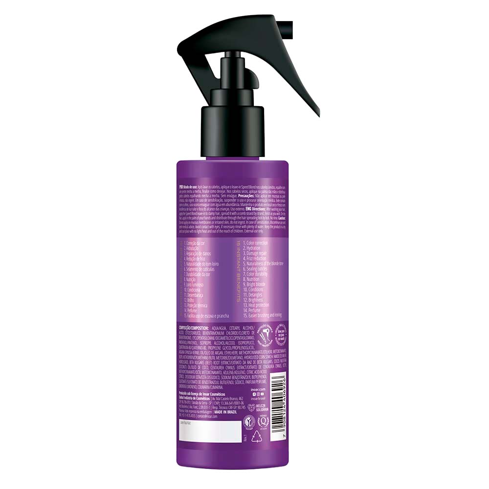 Inoar Speed Blond Leave-In 200ml