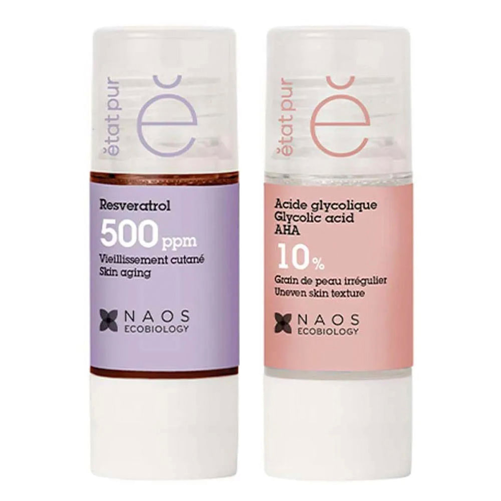 Etat Pur Kit - Antioxidante Facial Resveratrol + Ácido Glicólico Facial Kit