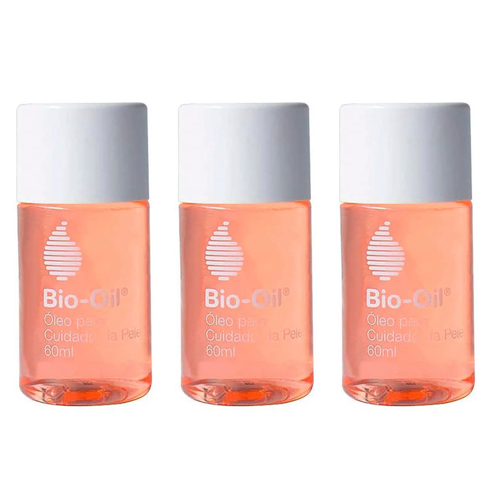 Bio-oil Kit Com 3  Óleos Corporais Antiestrias Kit