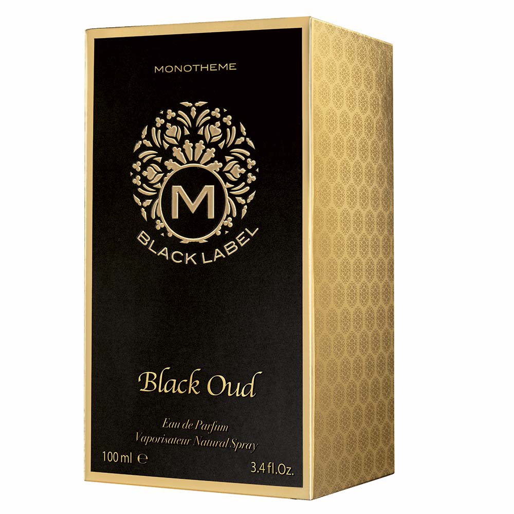 Black Label Black Oud Monotheme Perfume Unissex Eau De Parfum 100ml