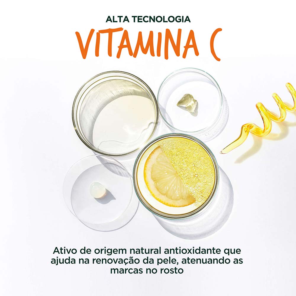 Protetor Solar Facial Hidratante Garnier Uniform & Matte Vitamina C FPS30 15g