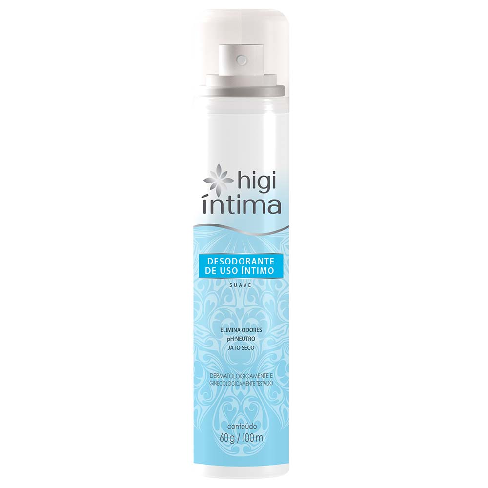 Desodorante íntimo Higi Mulher Suave 100ml