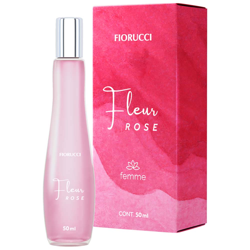 Fleur Rose Fiorucci Perfume Feminino Deo Colônia 50ml