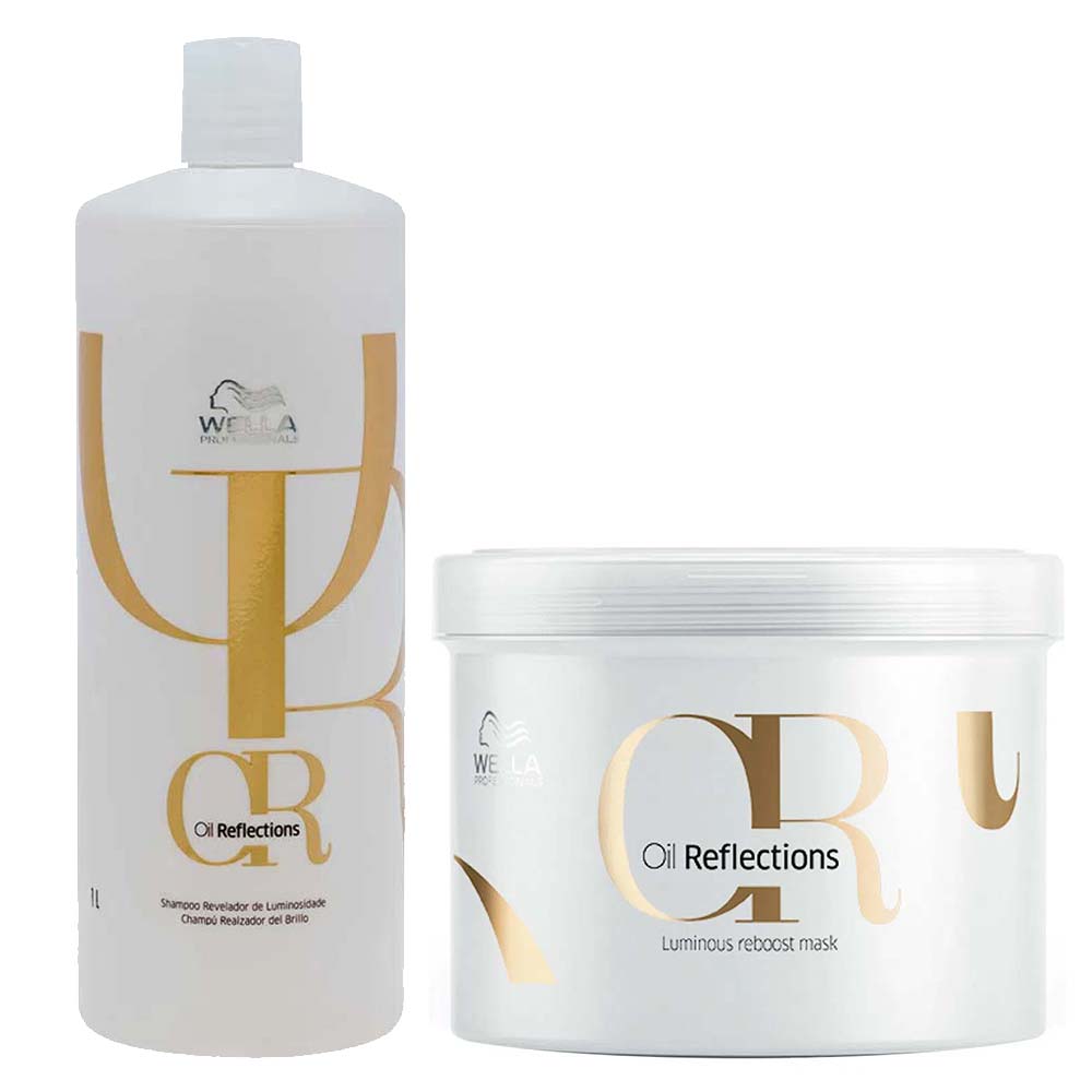 Wella Professionals Oil Reflections Kit – Shampoo + Máscara