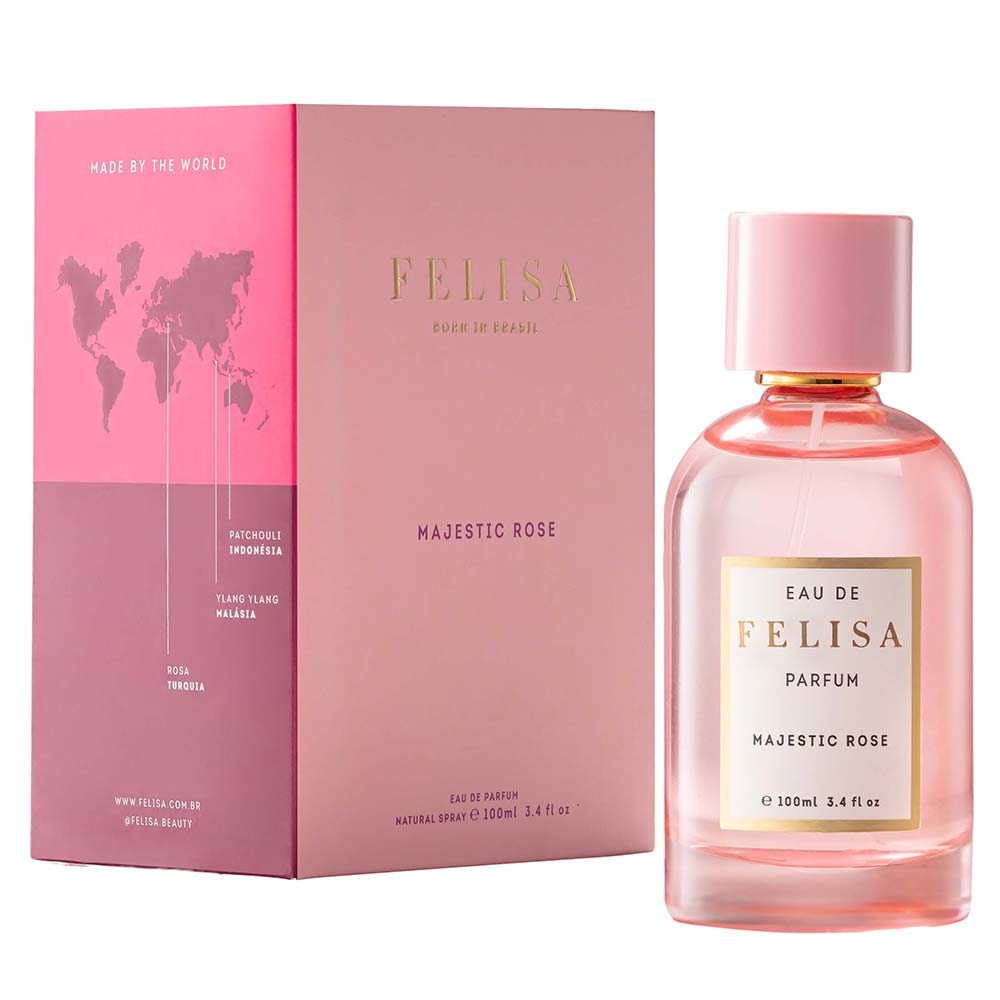 Majestic Rose Felisa Perfume Feminino Eau De Parfum 100ml