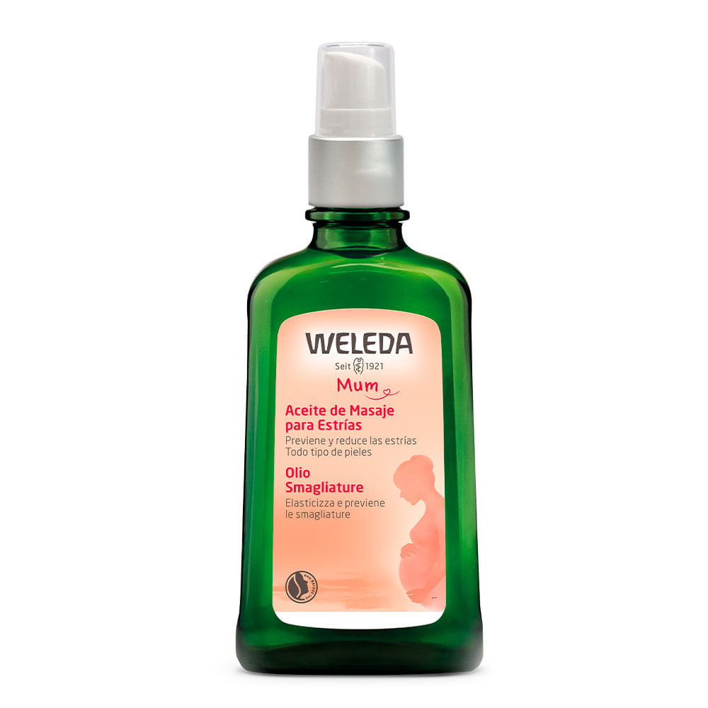 Óleo Para Prevenção De Estrias Weleda Óleo Corporal 100ml