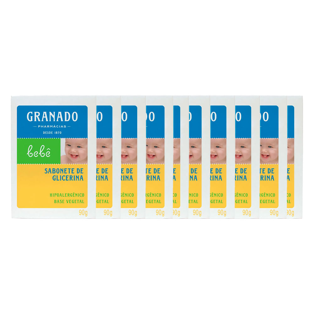 Granado Bebê Kit – 10 Sabonetes Em Barra