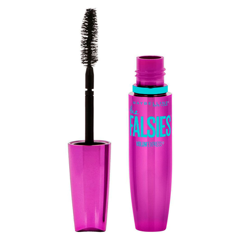 Máscara de Cílios Maybelline The Falsies Lavável Preto