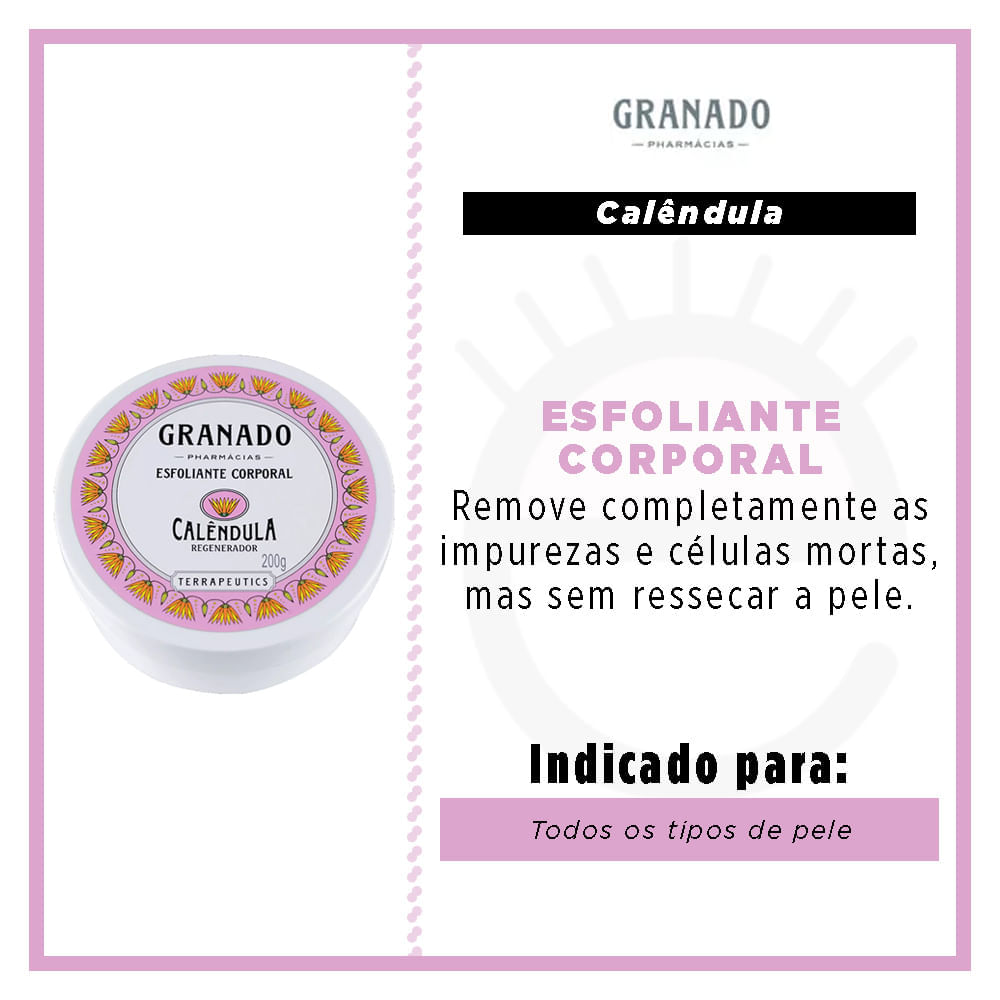 Esfoliante Corporal Granado Calêndula 200g