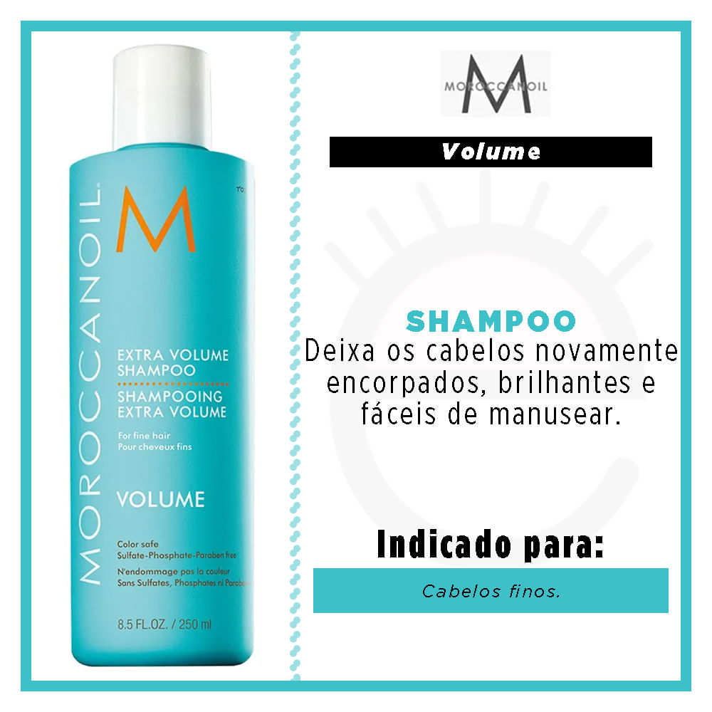 Moroccanoil Shampoo Extra Volume 250ml