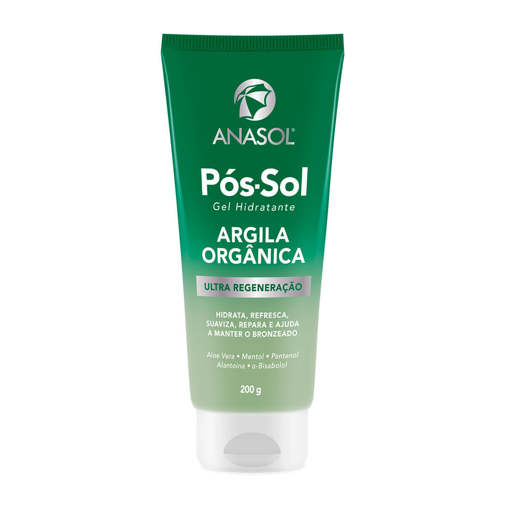 Gel Hidratante Pós-Sol Argila Anasol 200g
