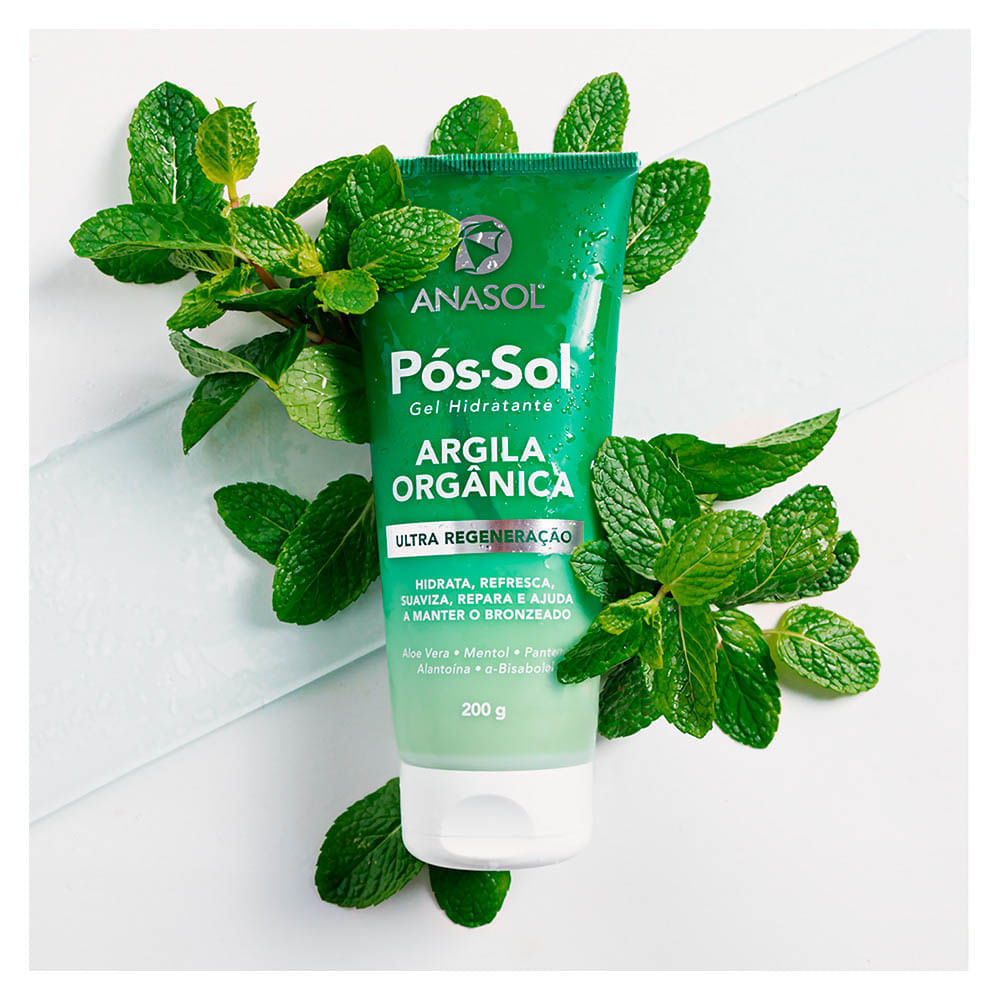 Gel Hidratante Pós-Sol Argila Anasol 200g