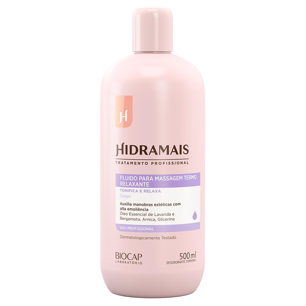 Fluido Para Massagem Termo Relaxante Hidramais 500ml