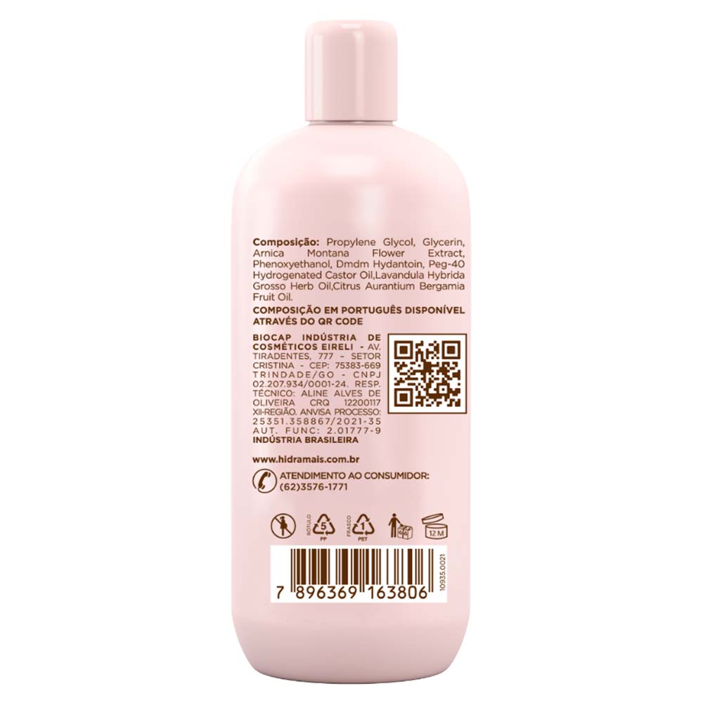 Fluido para Massagem Termo Relaxante Hidramais 500ml