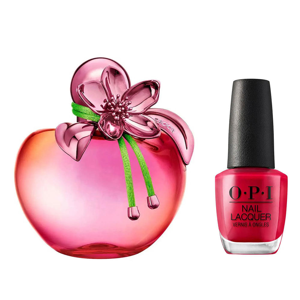 Nina Ricci + O.P.I Kit Illusion Perfume Feminino Eau de Parfum + Esmalte Cremoso Nail Lacquer