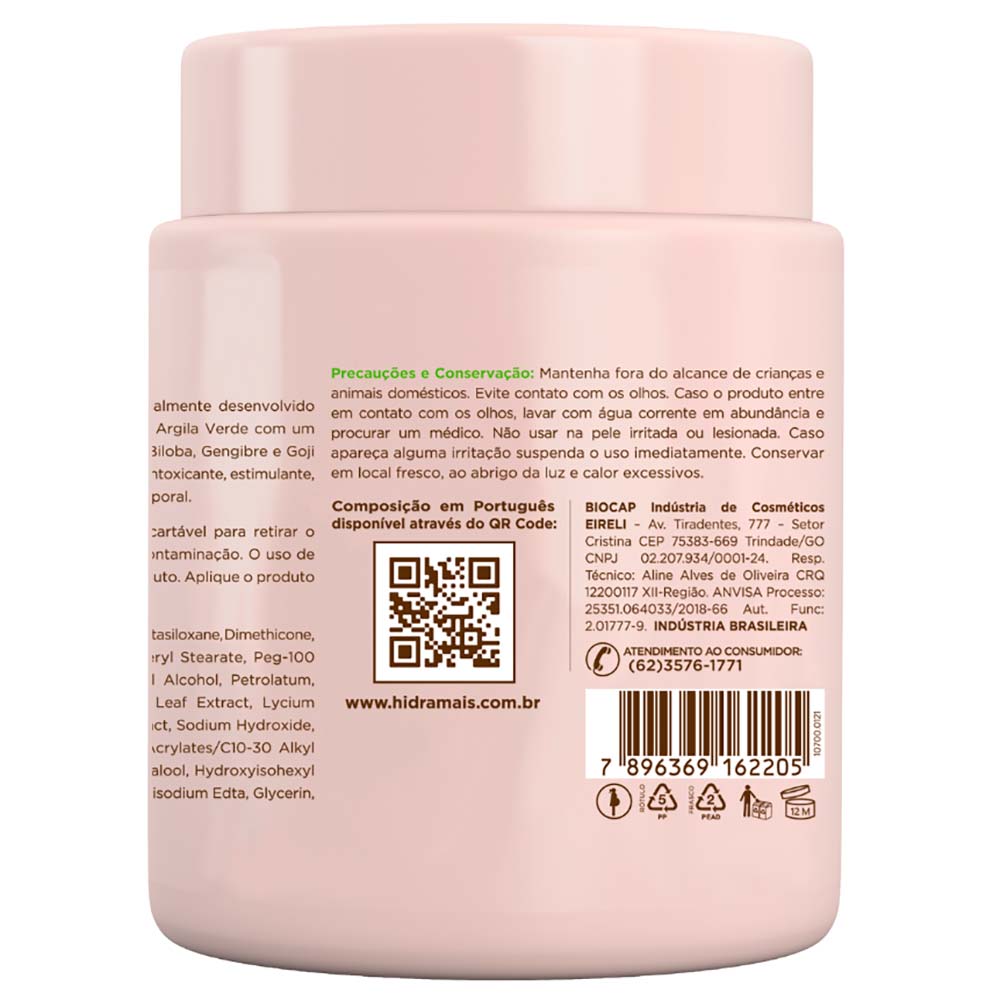 Creme Slim Detox Hidramais 1Kg