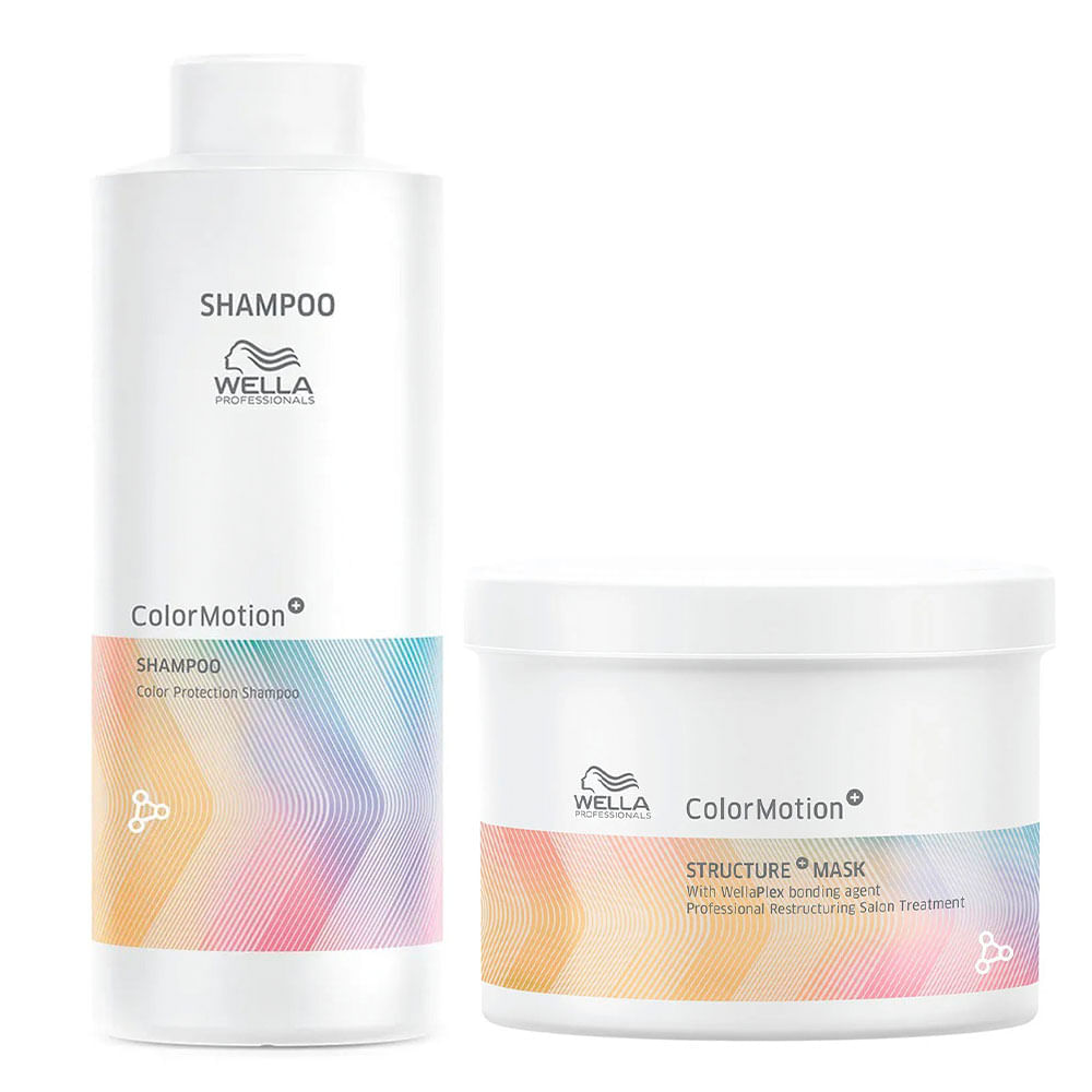 Wella Color Motion Kit – Shampoo + Máscara