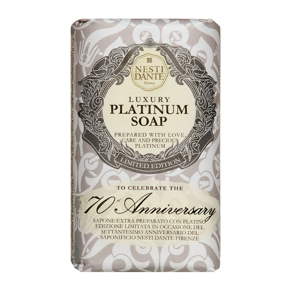 Sabonete Em Barra Nesti Dante Luxury Platinum 250g