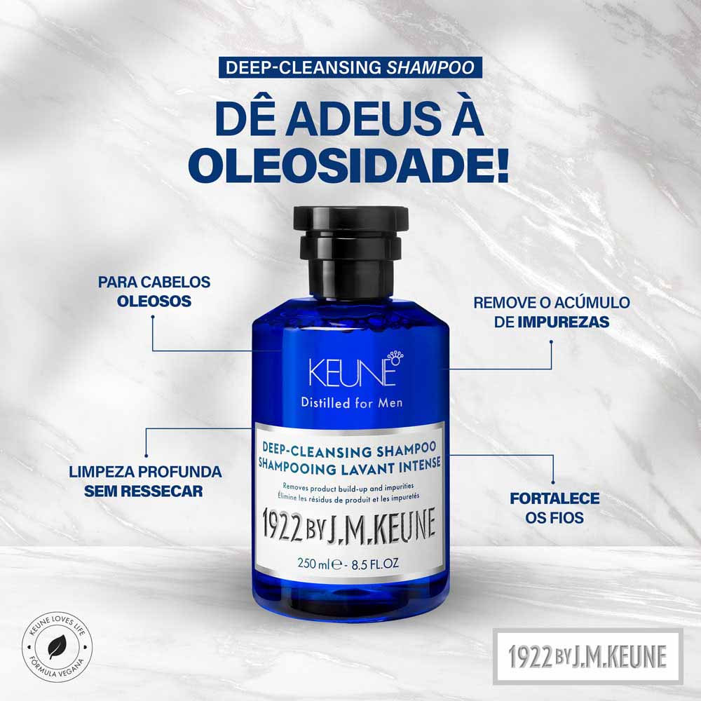 Keune 1922 Deep-Cleansing Shampoo 250ml