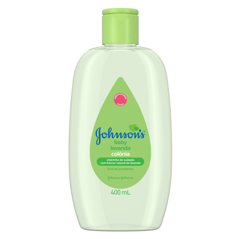 Lavanda Johnson's Baby Perfume Unissex Deo Colônia 400ml