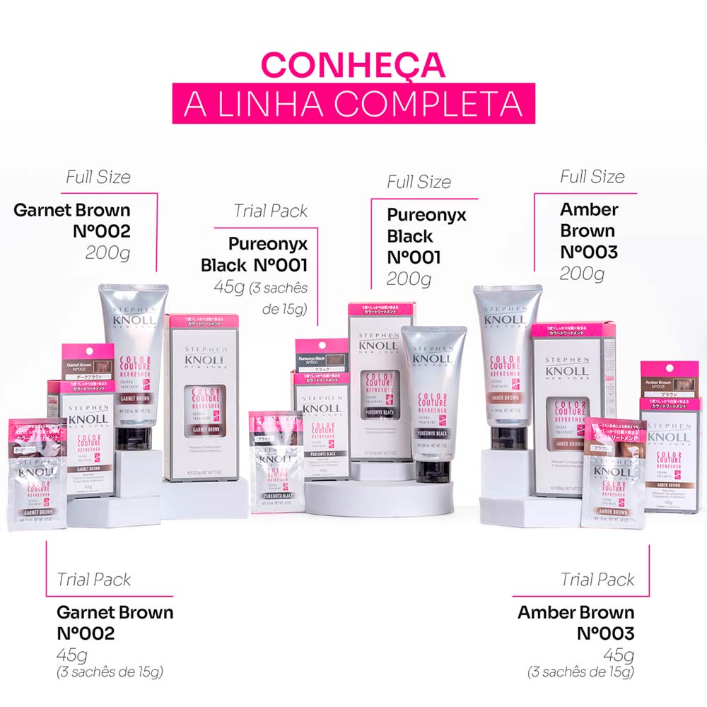 Stephen Knoll Color Couture Refresher Máscara Tonalizante 3x15g 03 Amber