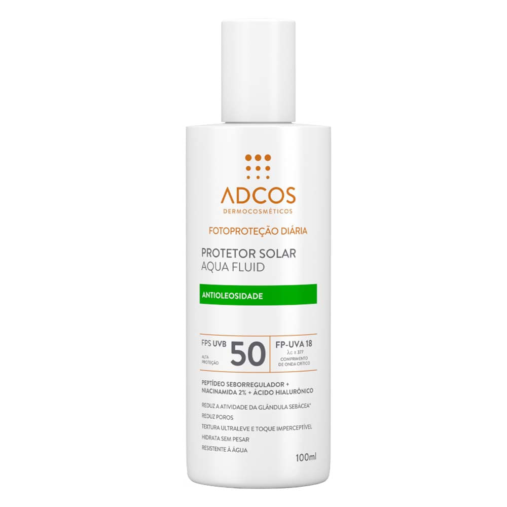 Protetor Solar Adcos Aqua Fluid FPS50 100ml