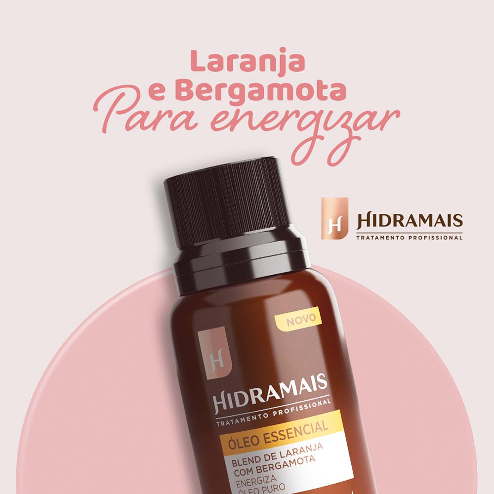 Óleo Essencial Hidramais Blend de Laranja com Bergamota 15ml