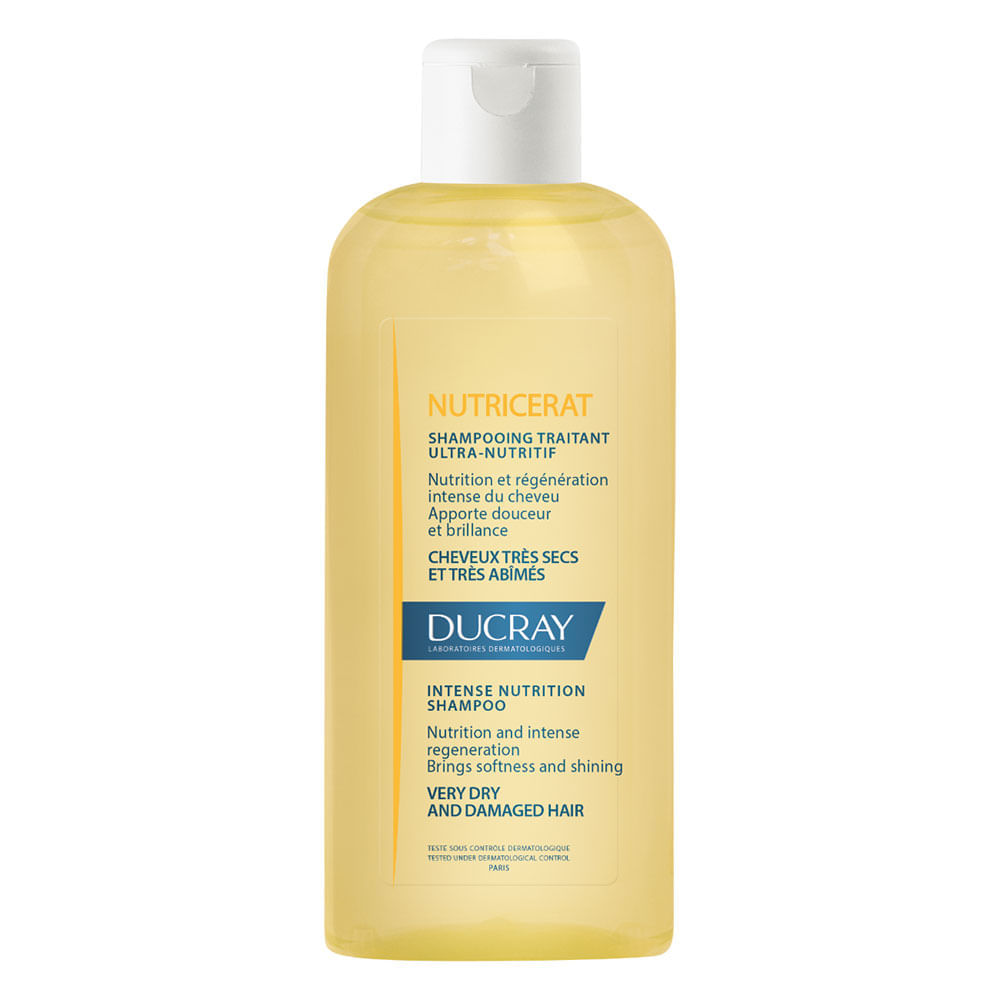 Ducray Nutricerat Shampoo Nutritivo Para Cabelos Secos 200ml