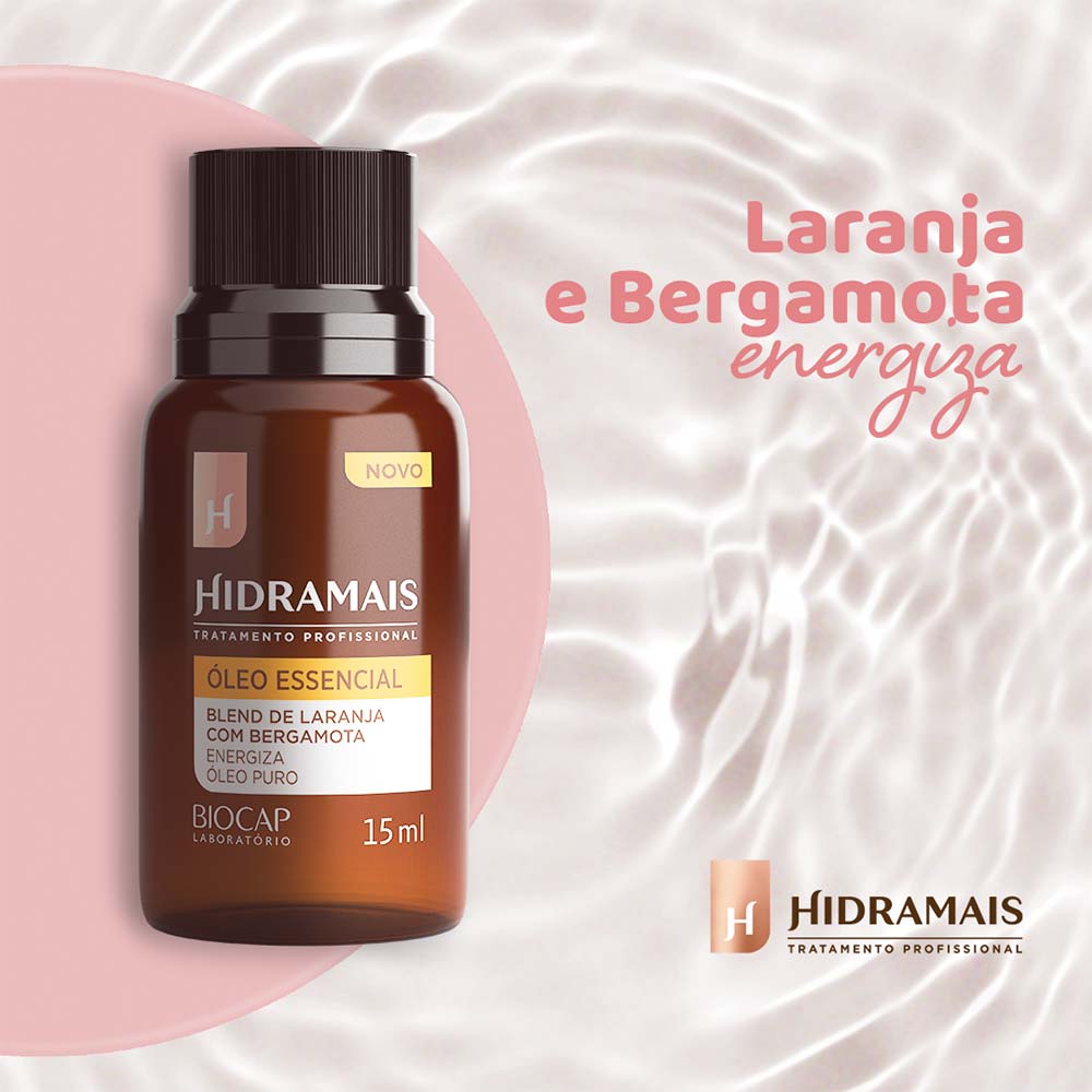 Óleo Essencial Hidramais Blend de Laranja com Bergamota 15ml