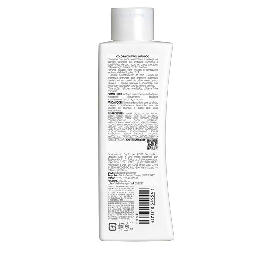 Stephen Knoll Color & Control Shampoo 250ml
