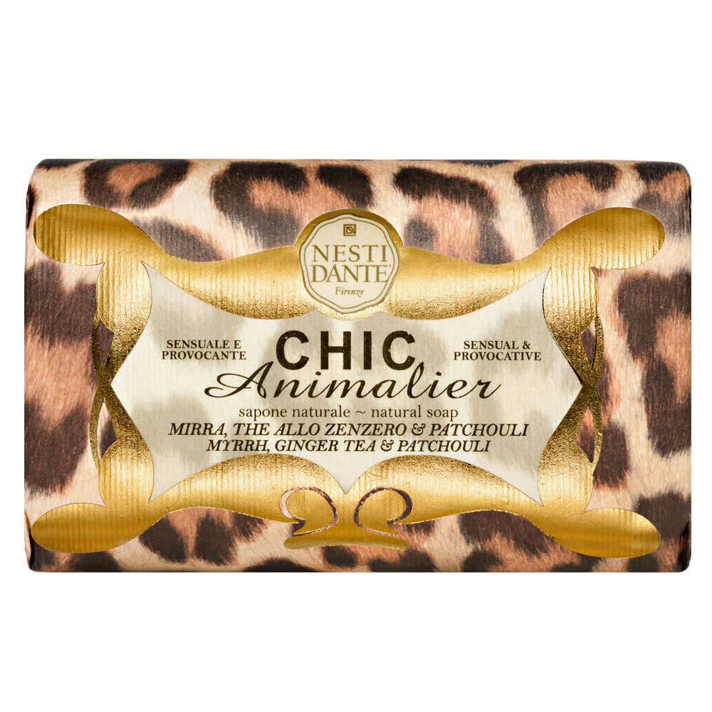 Chic Animalier Bronze Nesti Dante Sabonete em Barra 250g