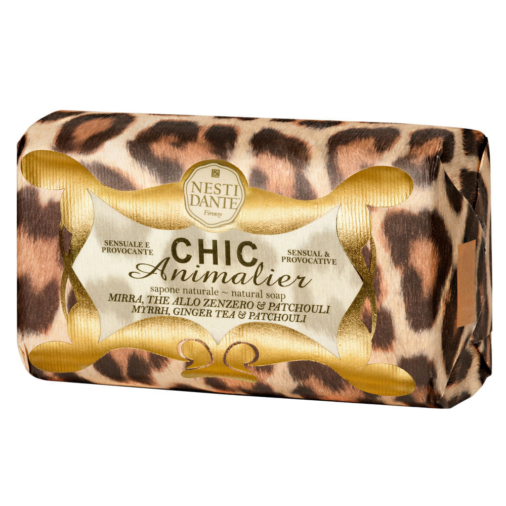 Chic Animalier Bronze Nesti Dante Sabonete em Barra 250g