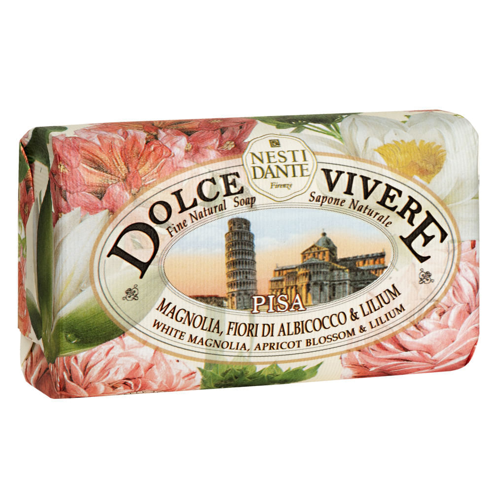 Dolce Vivere Pisa Nesti Dante Sabonete Perfumado em Barra 250g