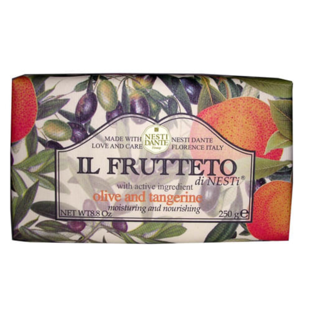 Il Frutteto Azeite de Oliva com Tangerina Nesti Dante Sabonete Frutal em Barra 250g