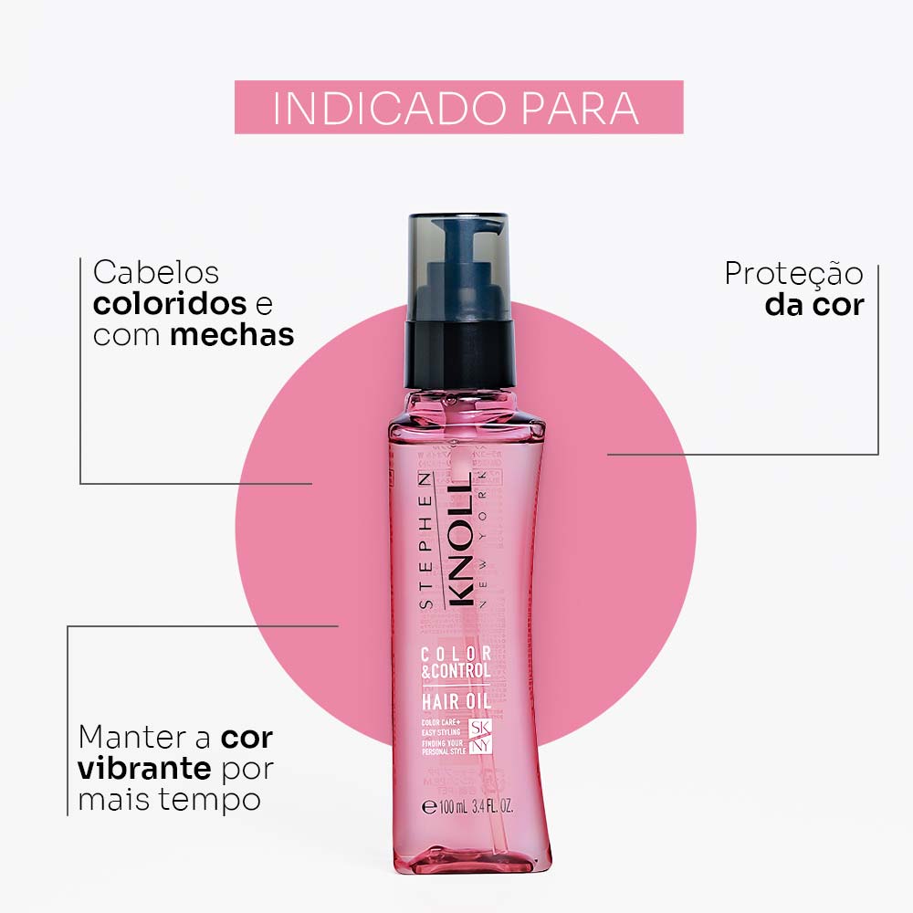 Stephen Knoll Color & Control Hair Oil 100ml