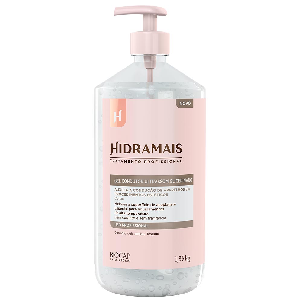 Gel Condutor Ultrassom Glicerinado Hidramais 1,35kg