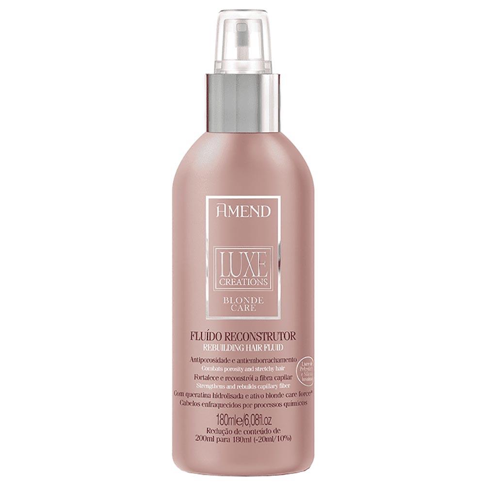 Fluído Amend Luxe Creations Blonde Care 180ml