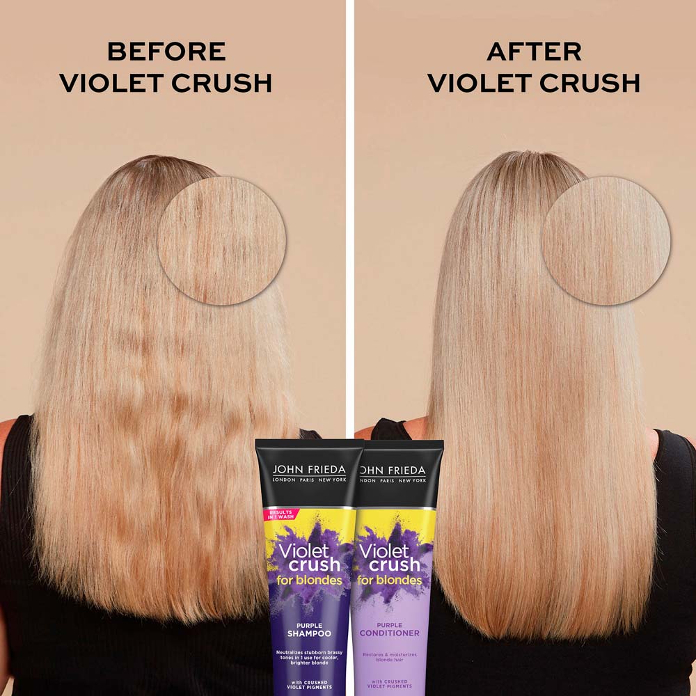 Condicionador Violet Crush For Blondes John Frieda 245ml