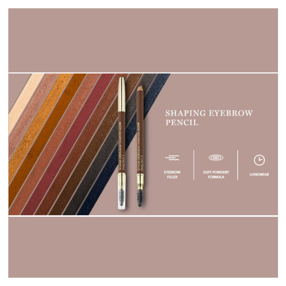 Lápis para Sobrancelha Lancôme Brow Shaping Powdery Pencil 08