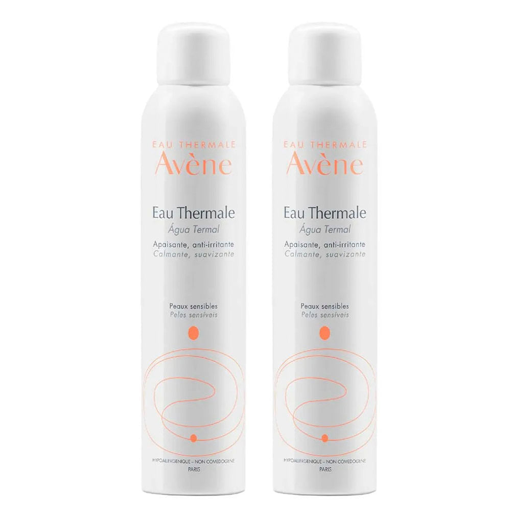 Avène Eau Thermale Kit Com 2 Unidades De Água Termal
