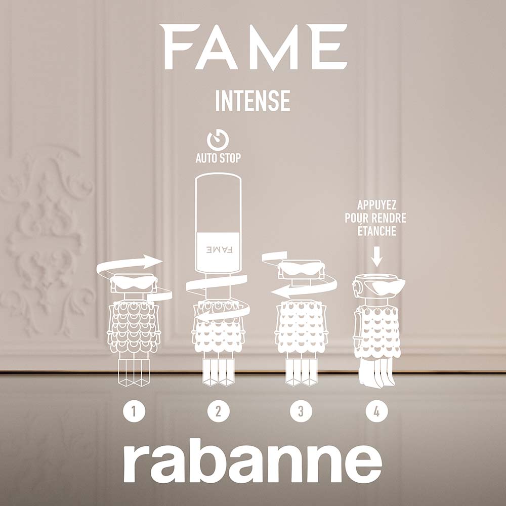 Fame Intense Rabanne Perfume Feminino Eau De Parfum 50ml