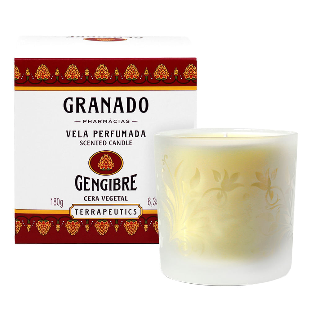 Vela Perfumada Granado Gengibre 180g