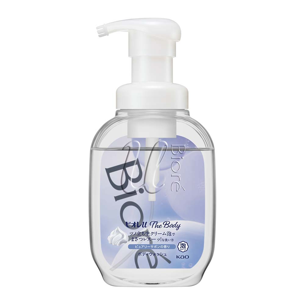 Espuma de Limpeza Corporal Bioré The Body Purely Savon 540ml