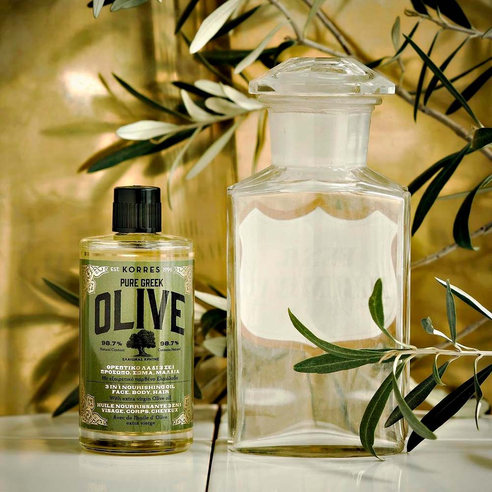 Óleo de Oliva Sérum Korres 3 em 1 100ml