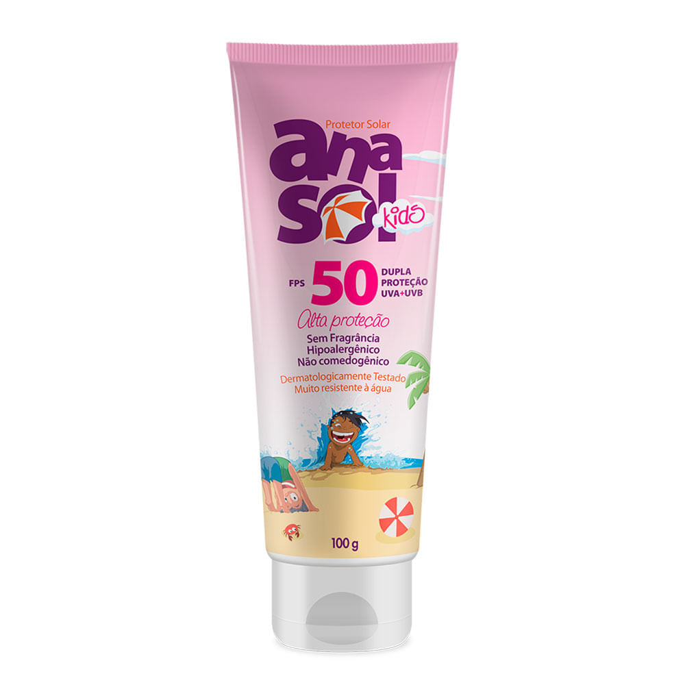 Protetor Solar Corporal Anasol – Protetor Solar Kids Fps50 100g