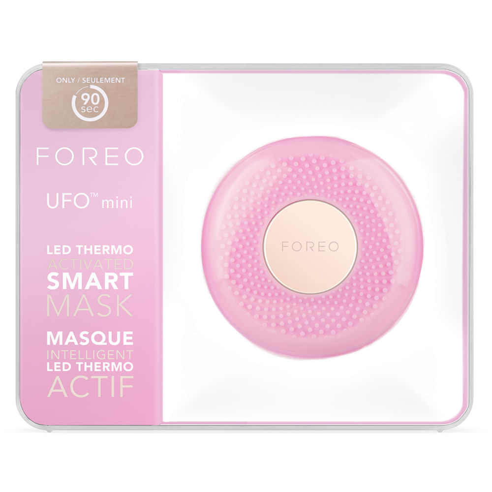 Aparelho De Aplicação De Máscara Faciais Foreo Ufo Mini Pearl Pink 1 Un
