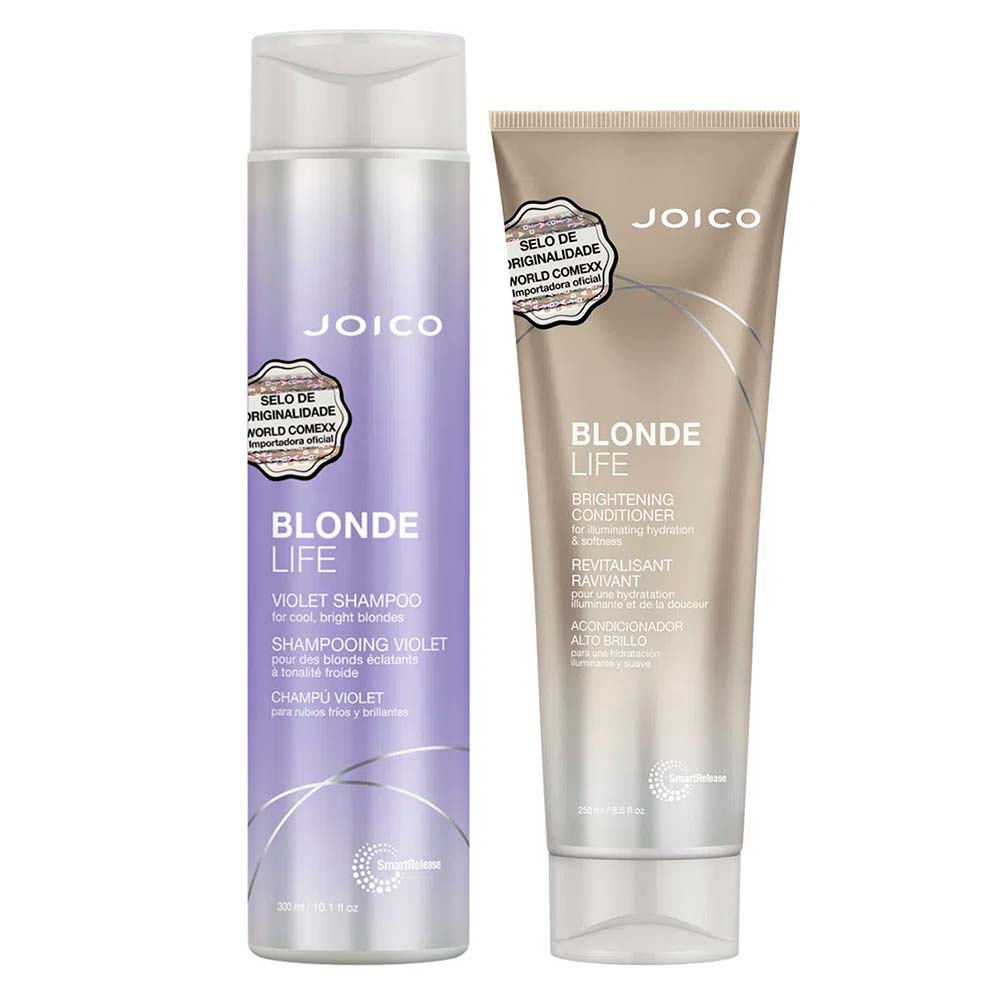 Joico Blonde Life Kit Shampoo Violet + Condicionador Brightening