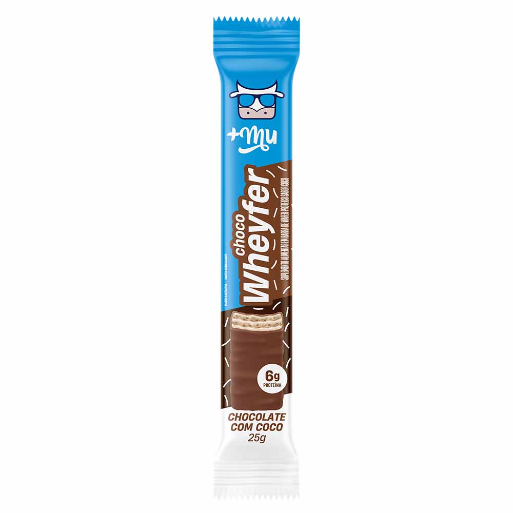 Chocowheyfer Mais Mu Chocolate com Coco 12un